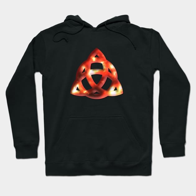 Triquetra Celtic Knot Hoodie by Africa